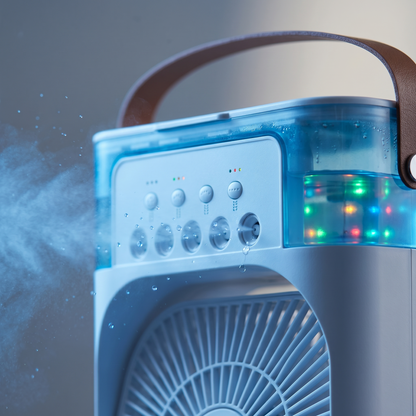 Ventilateur Climatiseur 3 en 1 Humidificateur - Canicule été